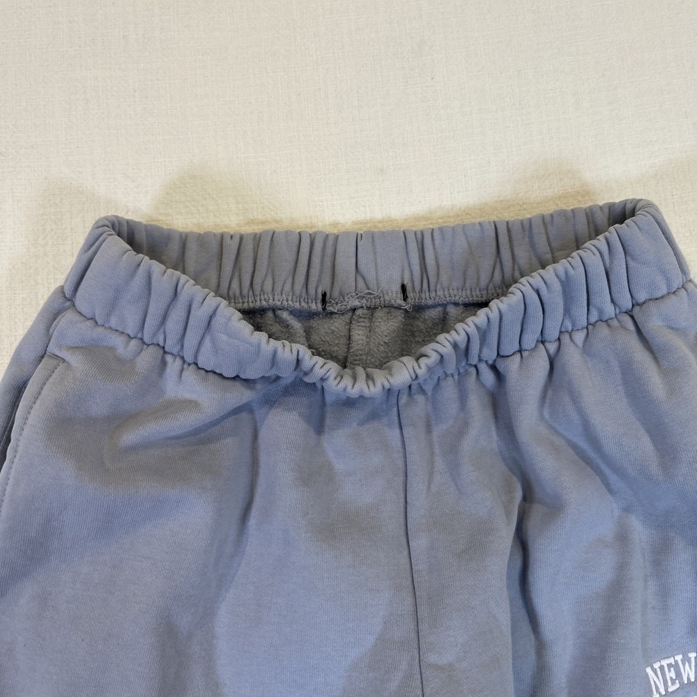 Women Gray Sweatpants New York N.Y. Logo Pockets Jogger XS/S READ - Picture 4 of 15